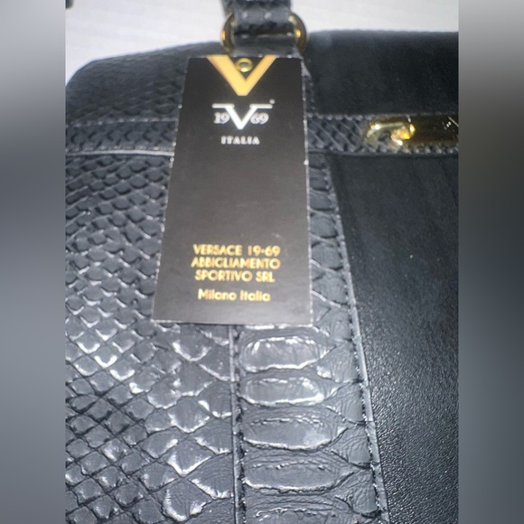 Versace 1968 willow tote nwt and shoulder strap too dust bag! - Picture 11 of 16